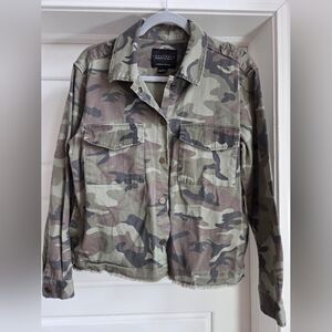 Sanctuary Camo Lightweight Jacket